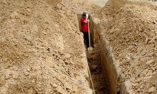 Копка траншей для фундамента от 915 руб. | ИП Садыков В. Р. в Павловском Посаде