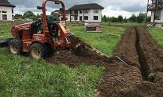 Копка траншей для водопровода в Павловском Посаде: цена за метр от 915 руб.