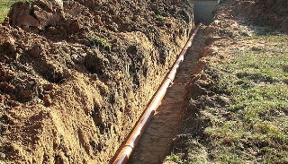 Копка траншей для водопровода в Павловском Посаде: цена за метр от 915 руб.